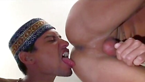 Two hot ladies are fucked by a thick cock in a threesome