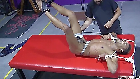 Blonde teen girl with a tattooed pussy gets fucked