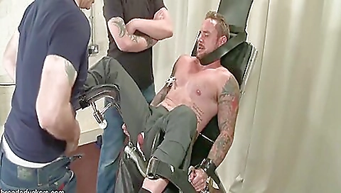 Amateur bondage bdsm video showing woman getting fucked