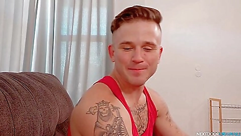 Blonde rides a big black cock in a hardcore fetish