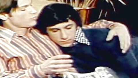 Brunette teen is deepthroating in front of old man