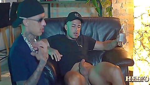 Beautiful tattooed teen gets fucked by all the teens