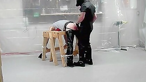 Busty bitch takes control of the man in homemade spank