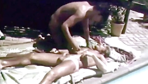Bareback sex in a hot outdoor setting with blondes